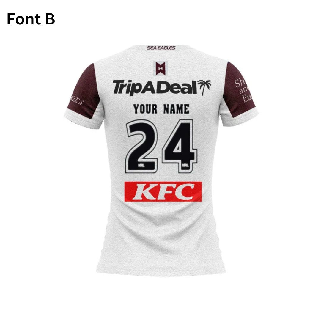 Manly Warringah Sea Eagles 2024 Women's Away Shirt