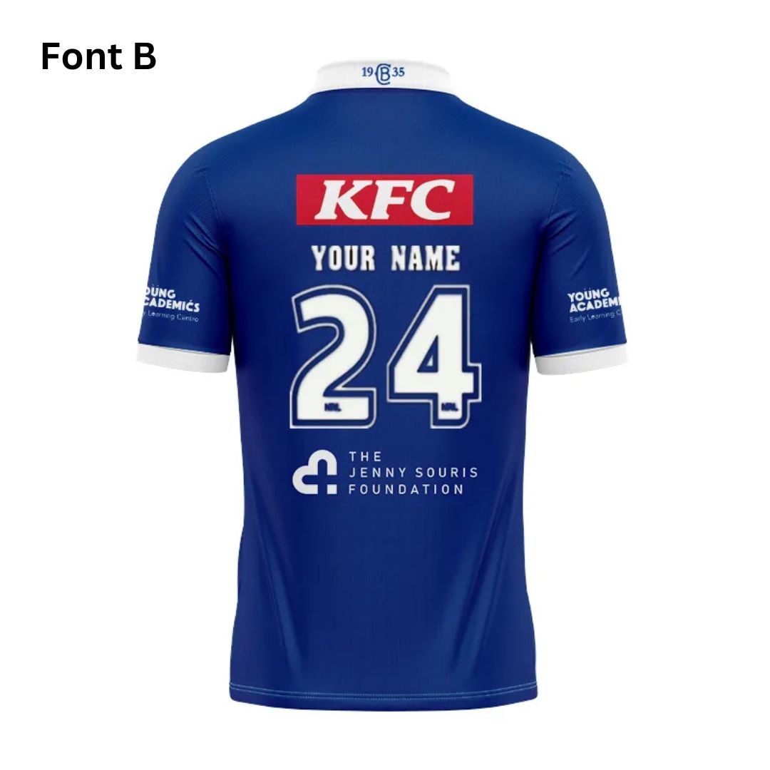 Canterbury Bankstown Bulldogs 2024 Away Polo Shirt