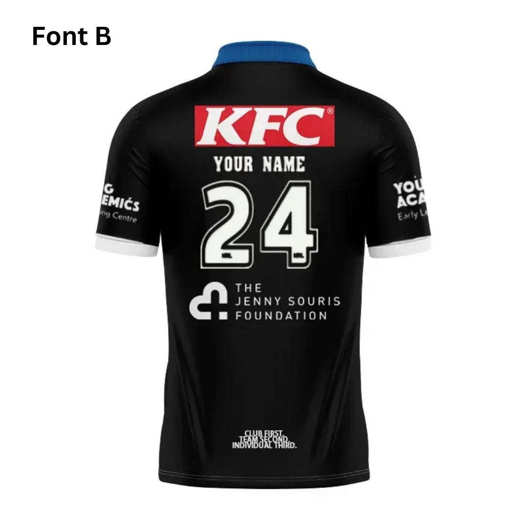 Canterbury Bankstown Bulldogs 2024 Warm Up Polo Shirt