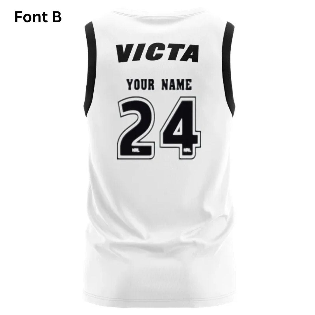 Western Suburbs Magpies 1978 Retro Alternate Singlet