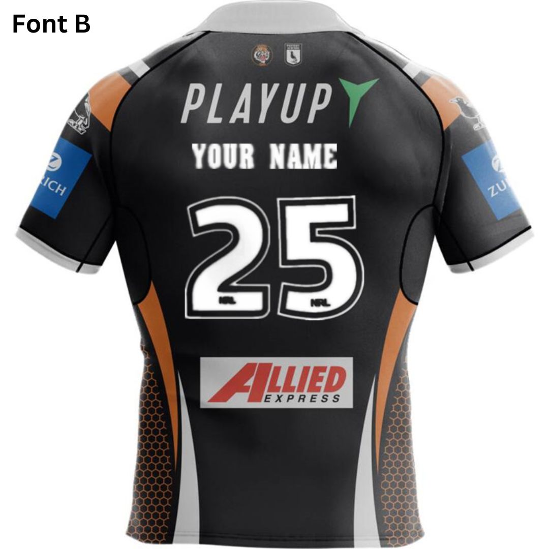Wests Tigers 2025 Home Jersey