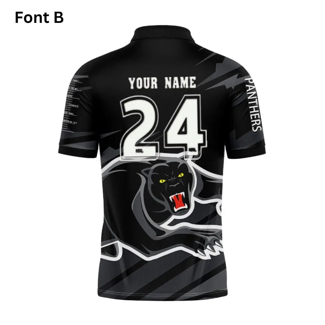 Penrith Panthers 2024 Ignition Fishing Polo Shirt