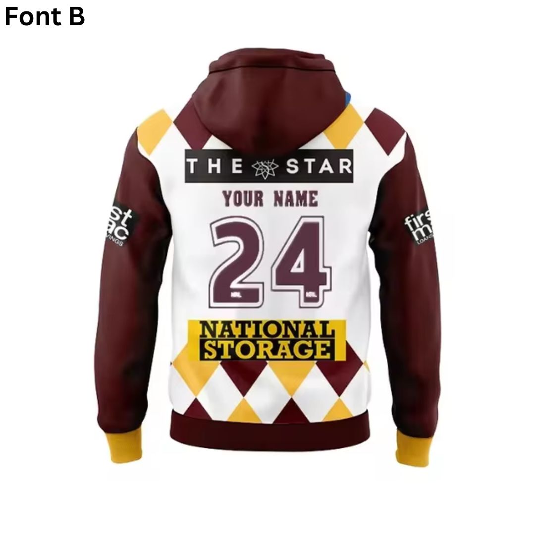 2024 Brisbane Broncos Heritage Hoodie