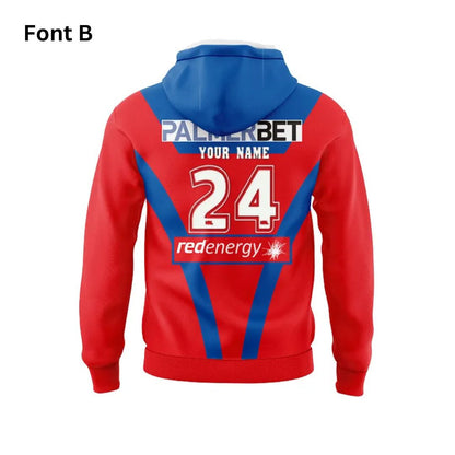 Newcastle Knights 2024 Home Hoodie With Zipper