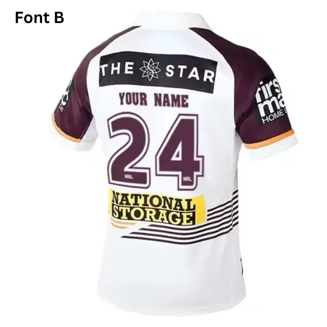 2024 Brisbane Broncos Away Jersey