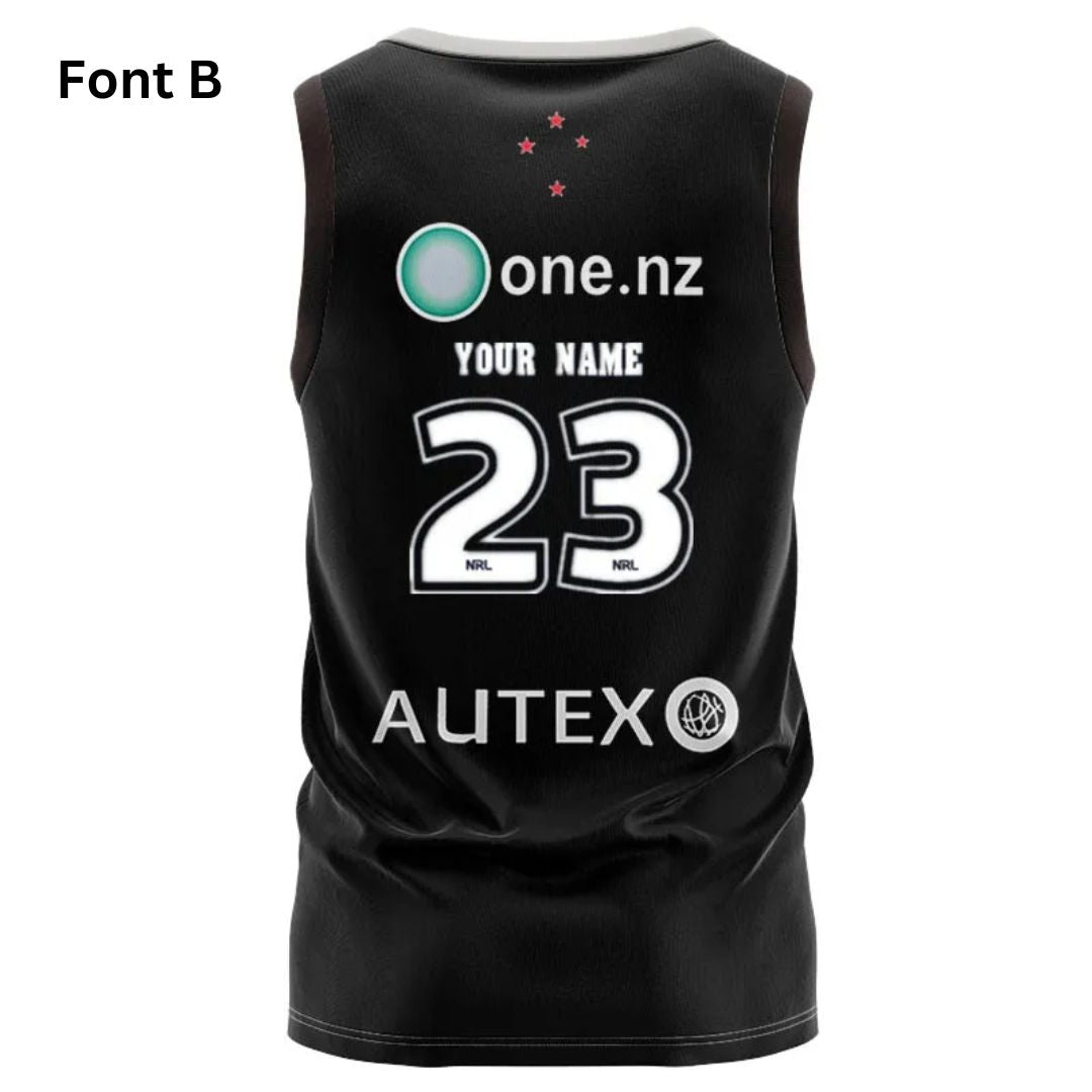 New Zealand Warriors 2023 Heritage Training Singlet