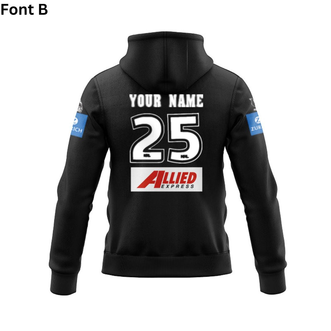 Wests Tigers 2025 Home Hoodie With Zipper