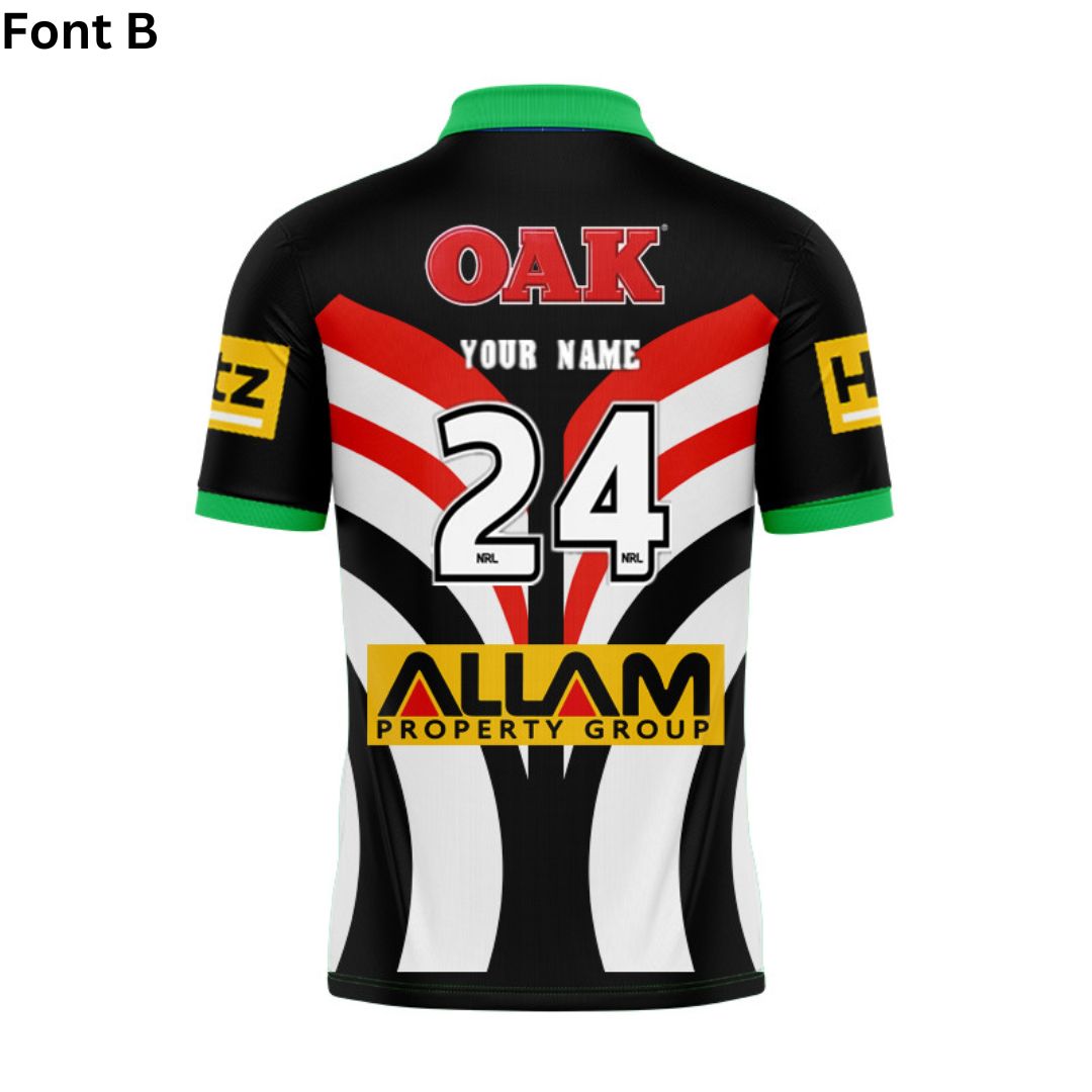 Penrith Panthers 2025 Warm Up Polo Shirt