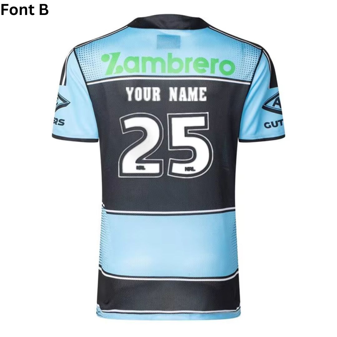 Cronulla Sutherland Sharks 2025 Warm Up Shirt