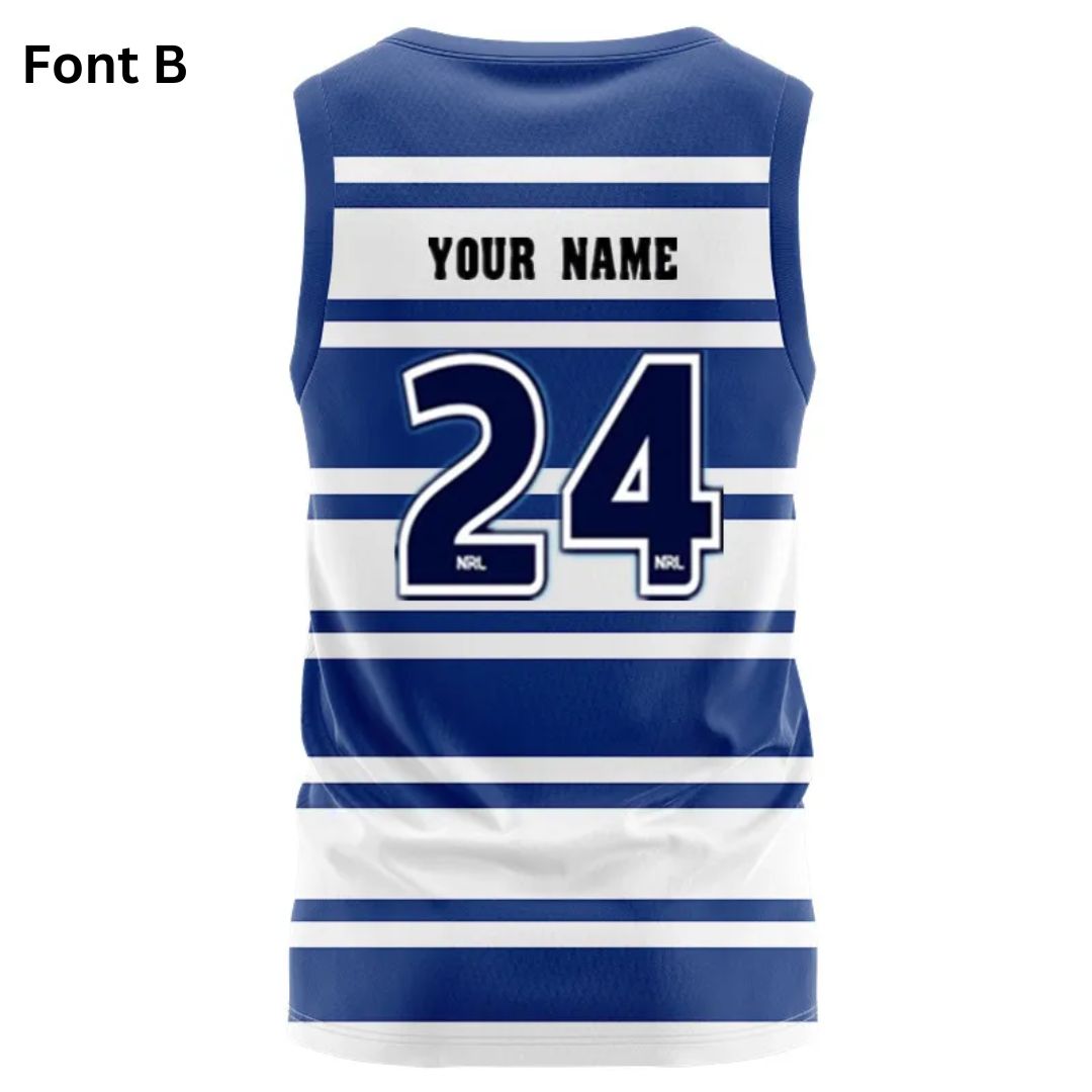 Canterbury Bankstown Bulldogs 1935 Heritage Singlet