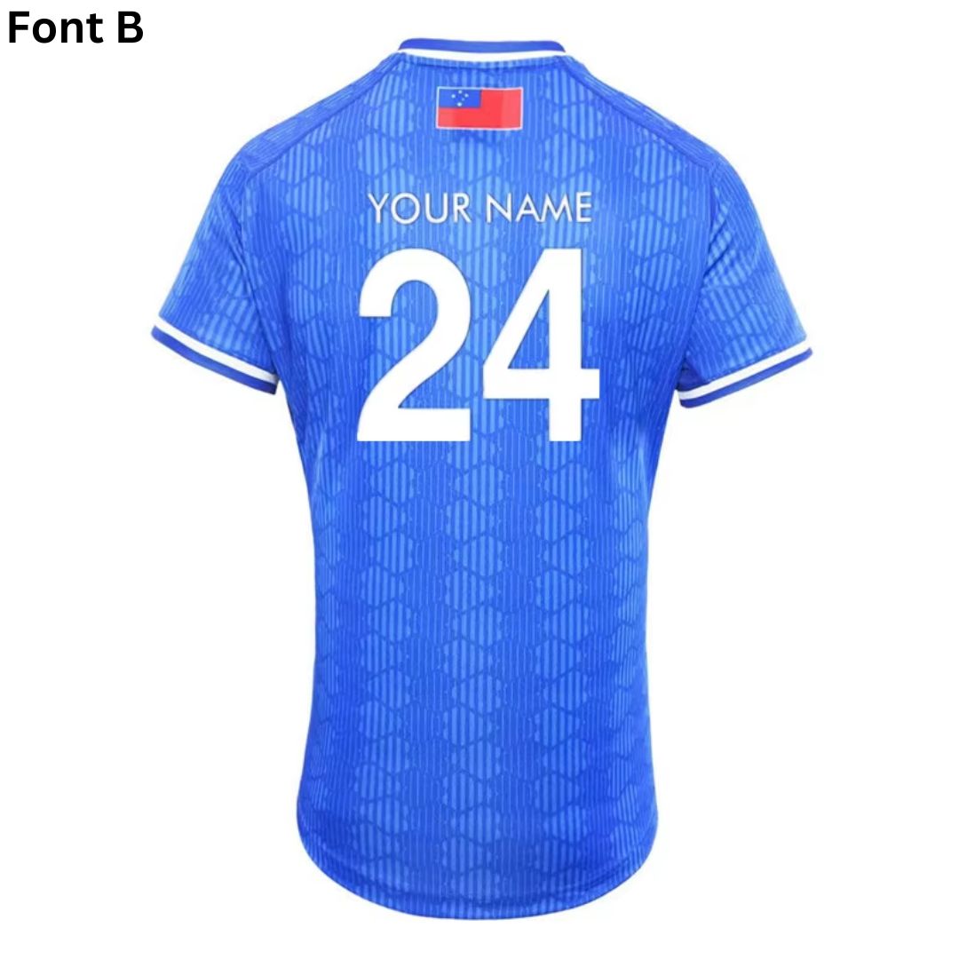 Toa Samoa 2024 Rugby League Home Jersey