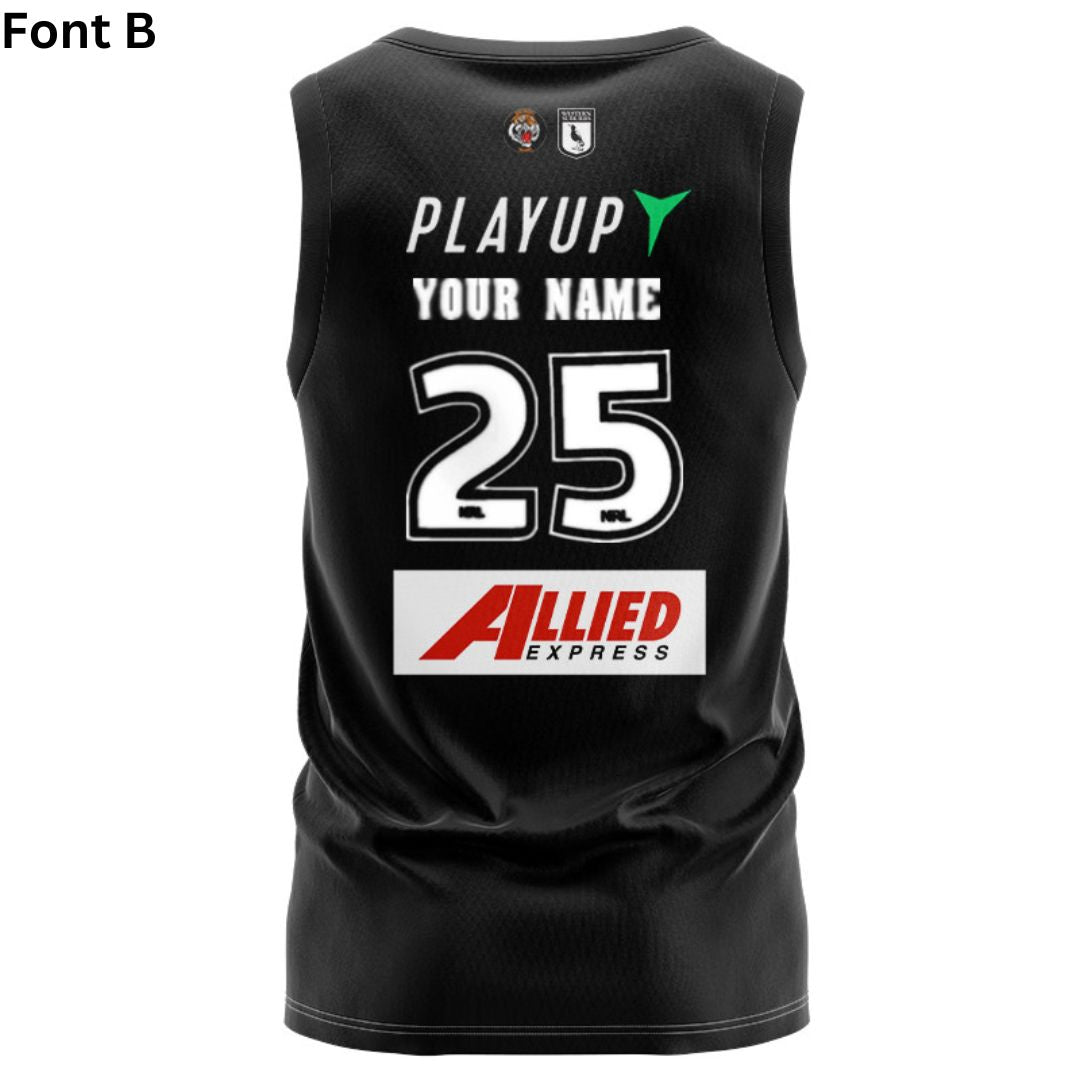 Wests Tigers 2025 Home Singlet