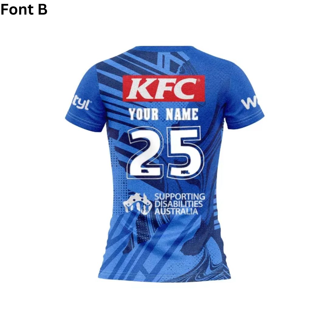 Canterbury Bankstown Bulldogs 2025 Women's Training Shirt