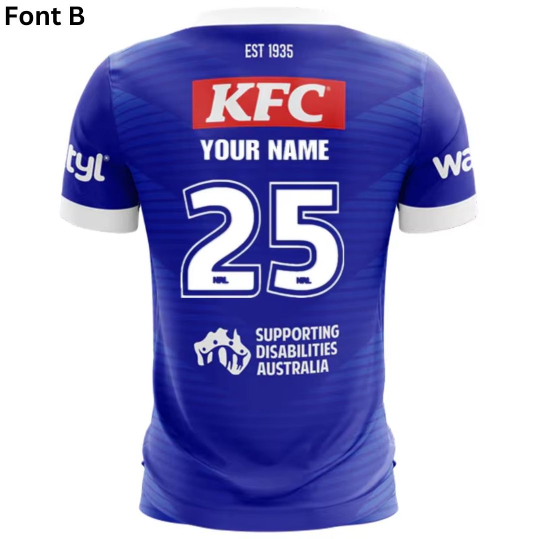 Canterbury Bankstown Bulldogs 2025 Warm Up Shirt