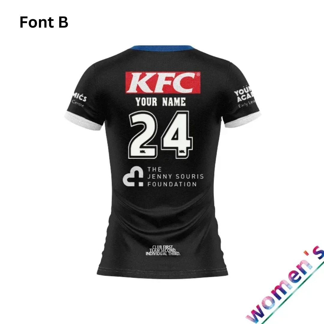Canterbury Bankstown Bulldogs 2024 Women's Warm Up Shirt