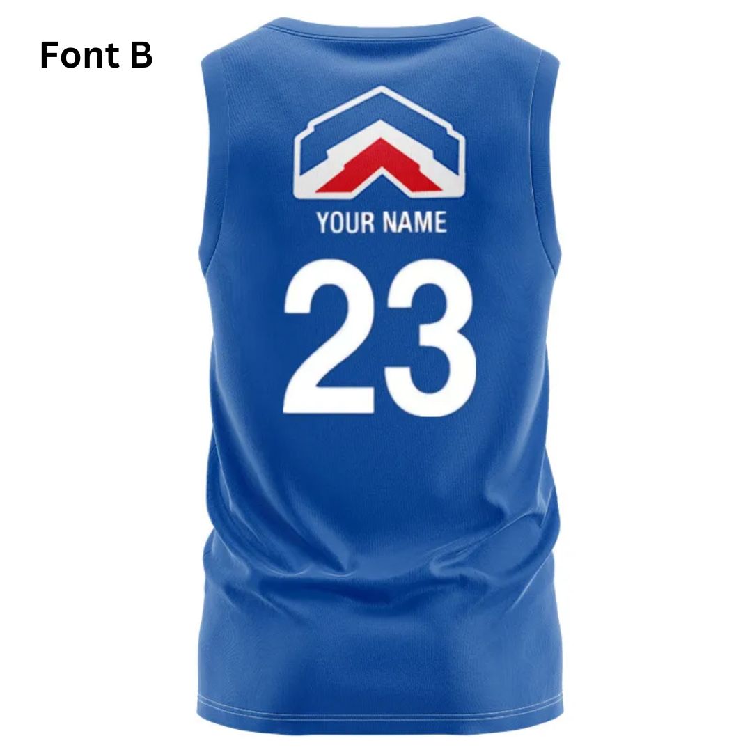 France Les Bleus Six Nations Rugby 2023 Home Training Singlet