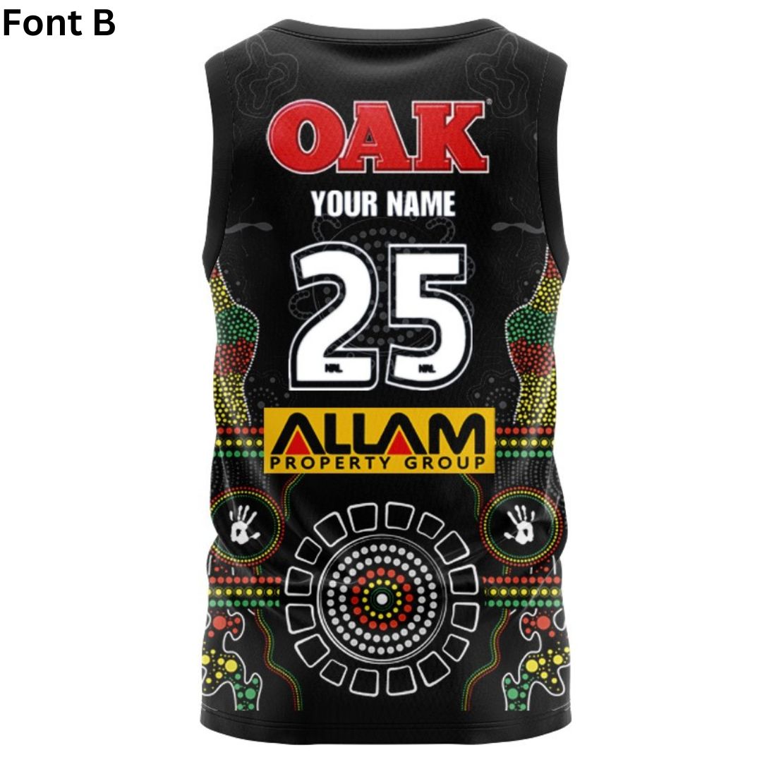 Penrith Panthers 2025 Indigenous Singlet