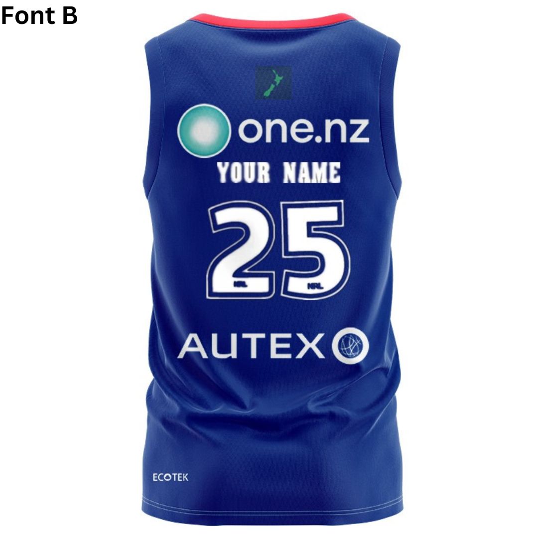New Zealand Warriors 2025 Home Singlet