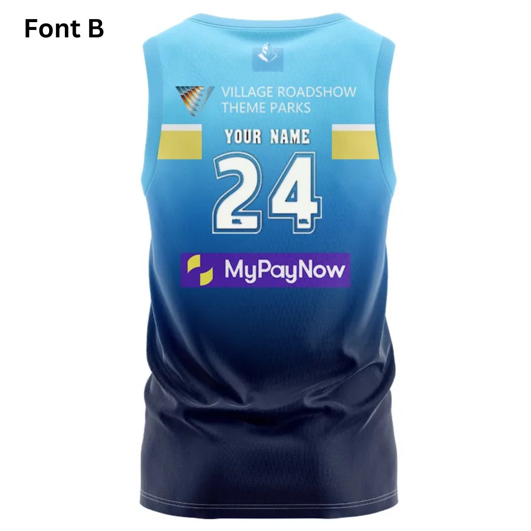 Gold Coast Titans 2024 Home Singlet