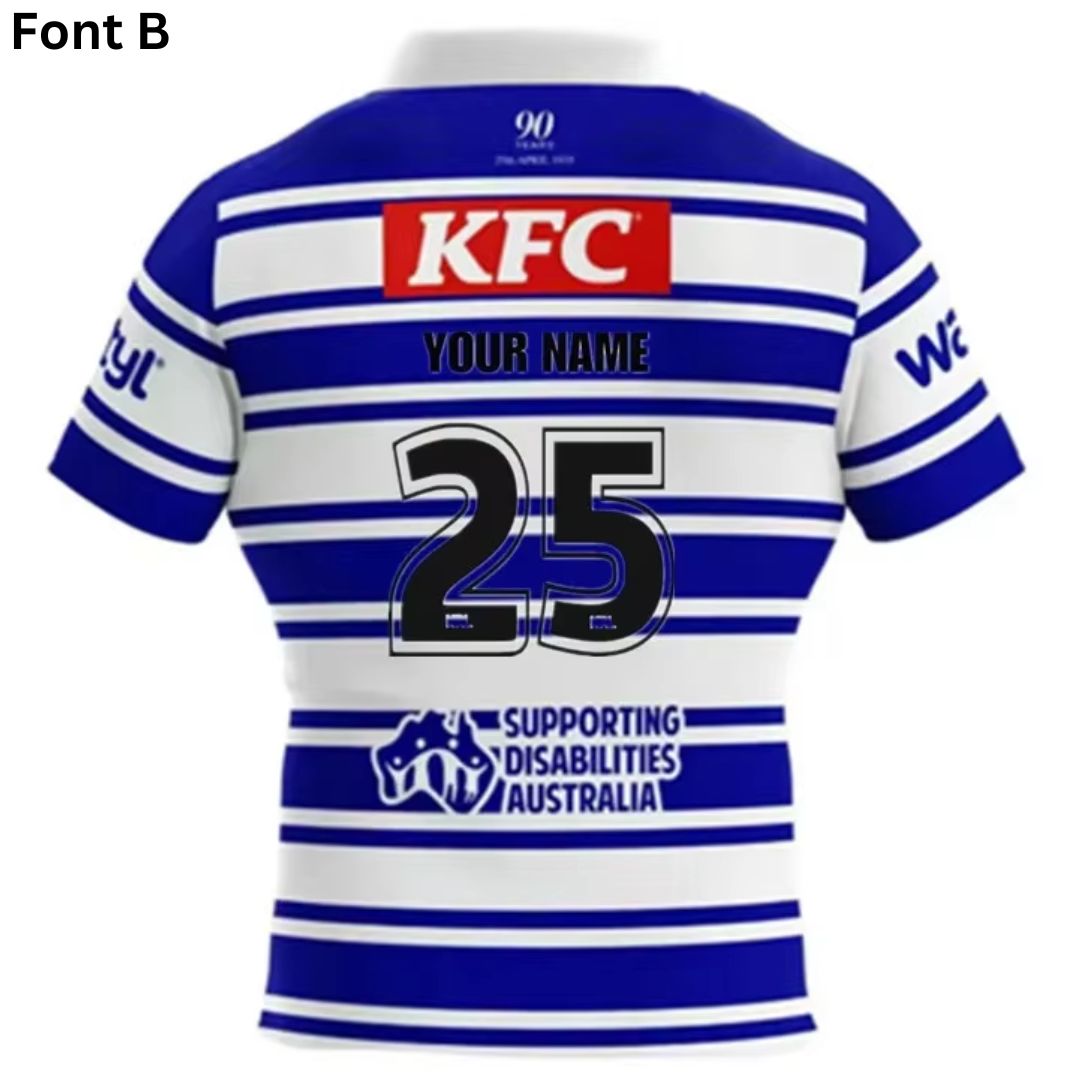 Canterbury Bankstown Bulldogs 1935 Commemorative Jersey
