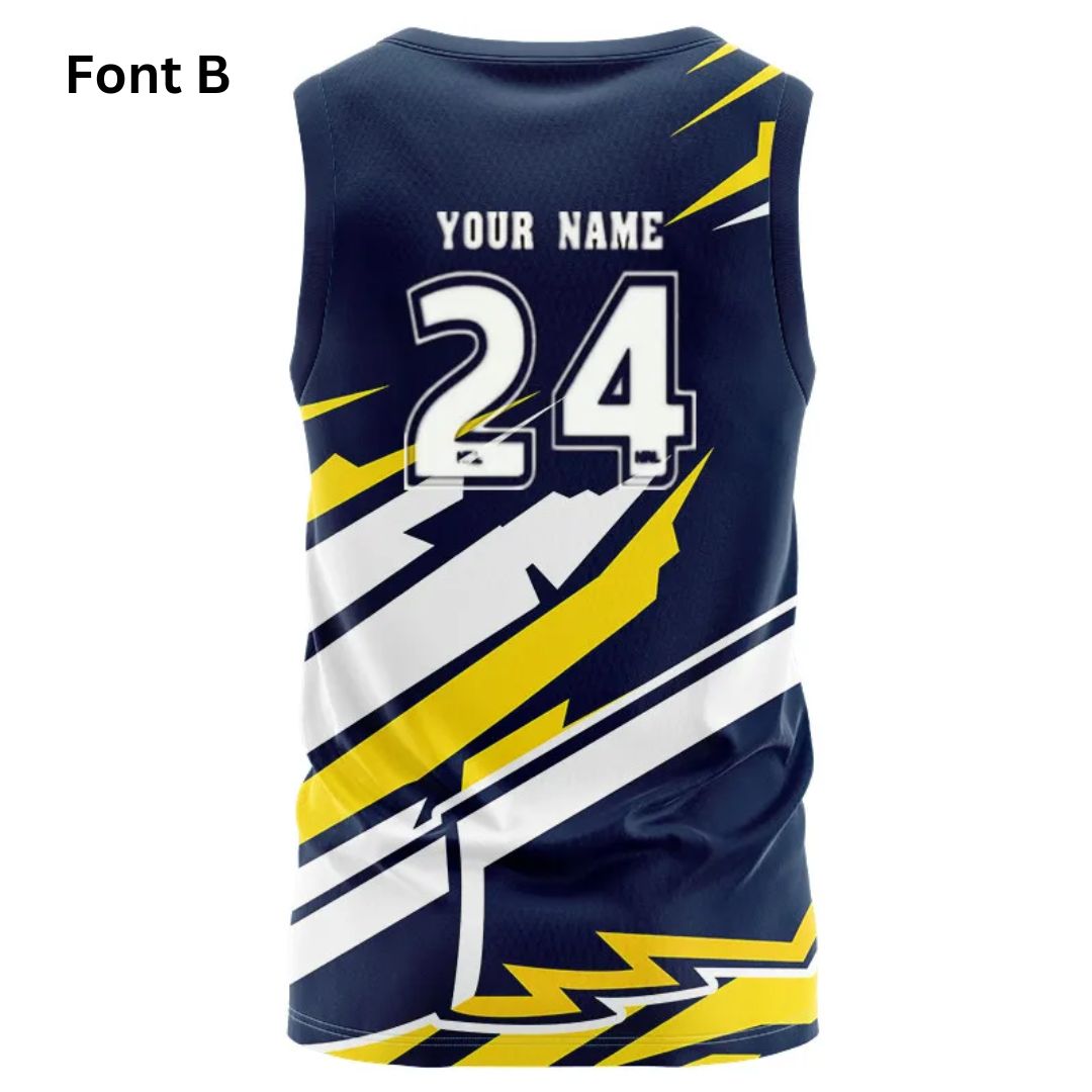 North Queensland Cowboys 2024 Ignition Fishing Singlet