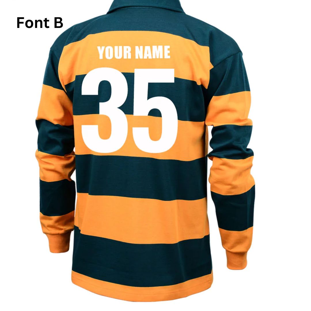 Australia Wallabies 1937 Vintage Retro Jersey