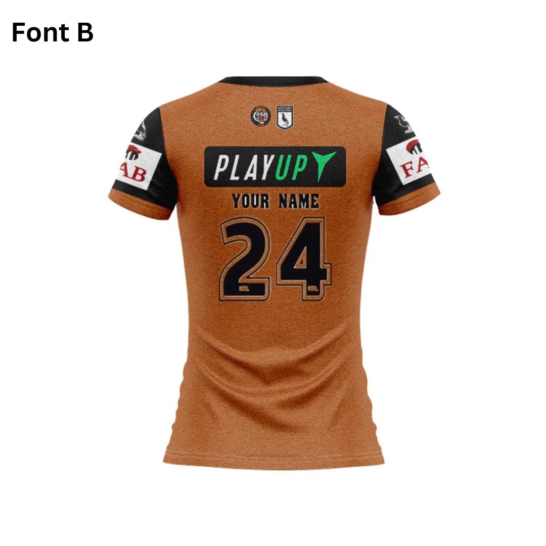 Wests Tigers 2024 Women's Away Shirt