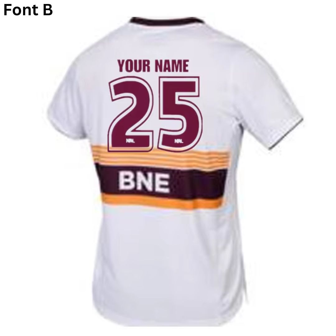 Brisbane Broncos 2025 Run Out Shirt