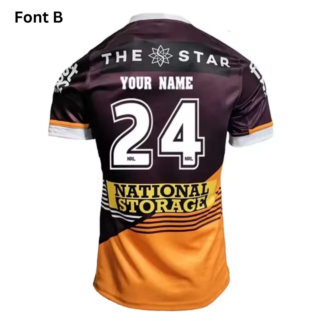 2024 Brisbane Broncos Home Jersey