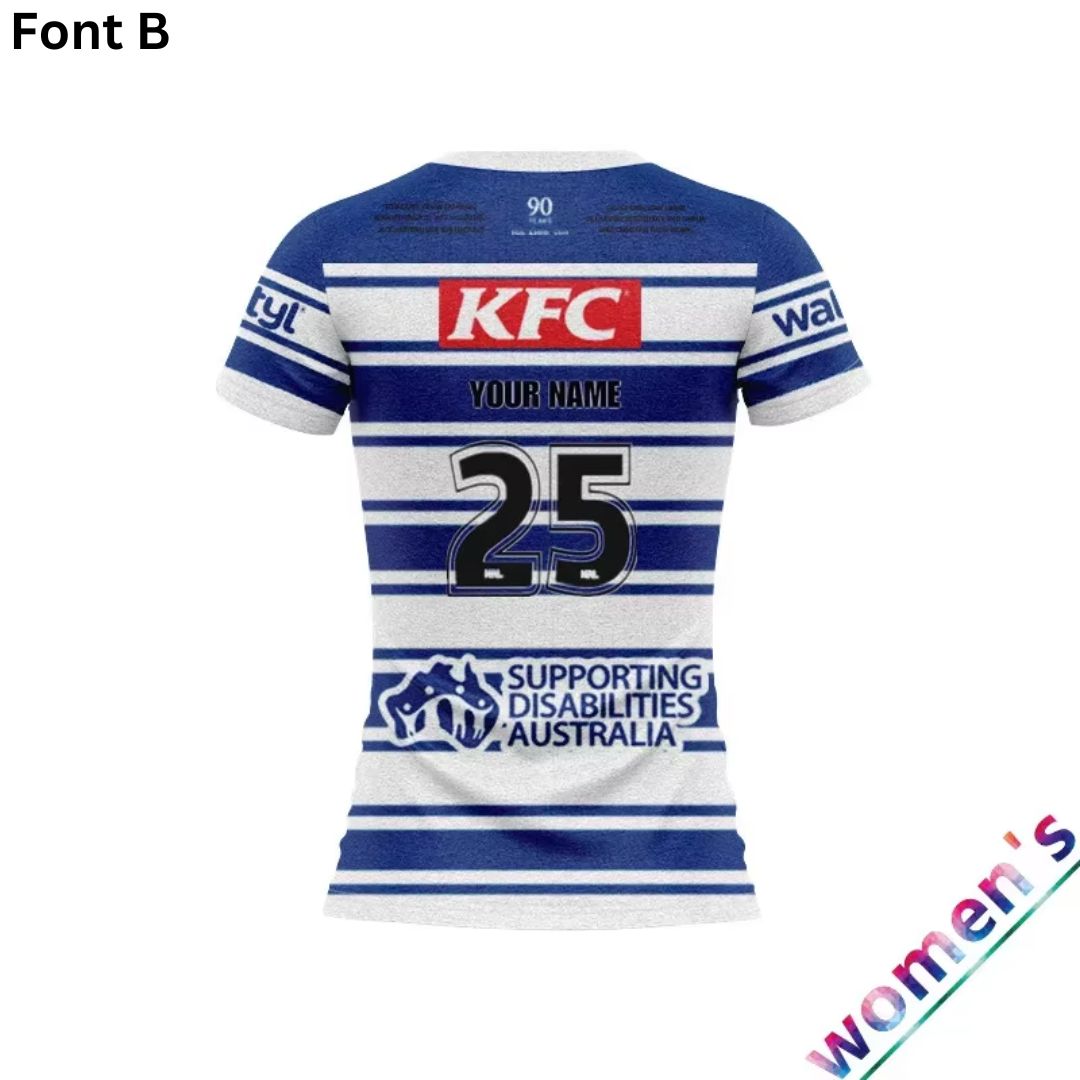 Canterbury Bankstown Bulldogs 1935 Women's Commemorative Shirt
