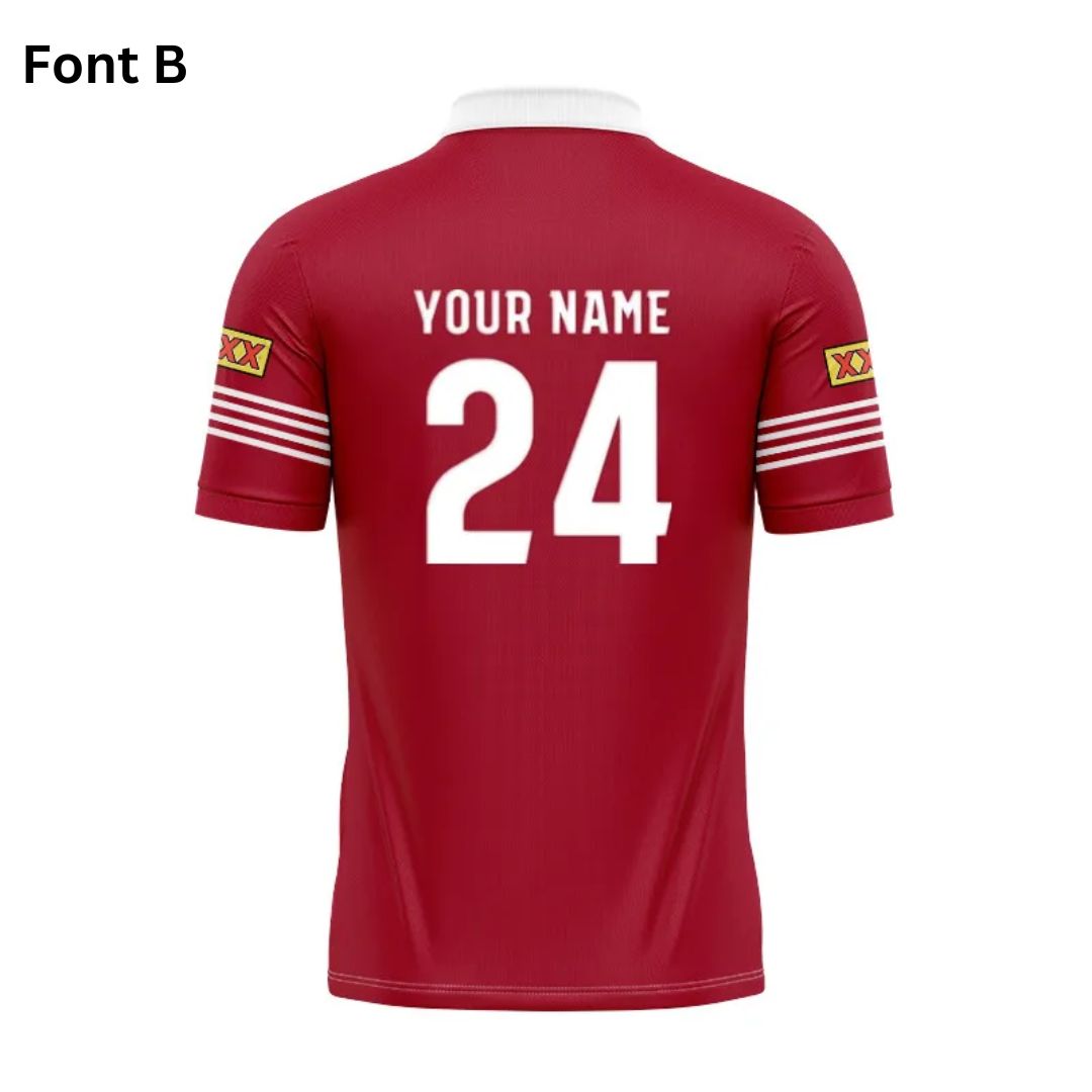 Queensland Maroons State Of Origin 1991 Retro Polo Shirt