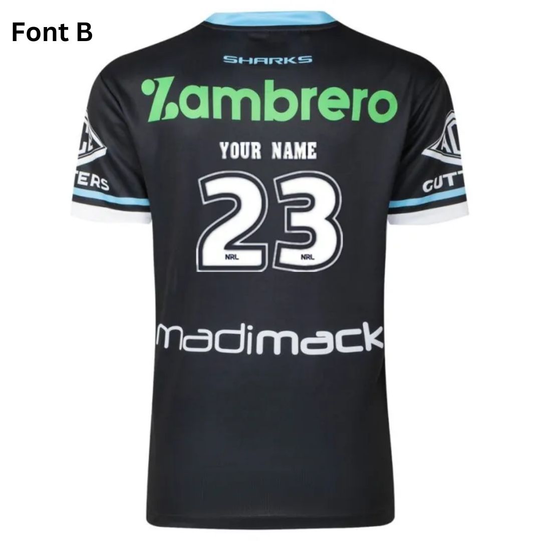 Cronulla Sutherland Sharks 2024 Women's Away Shirt