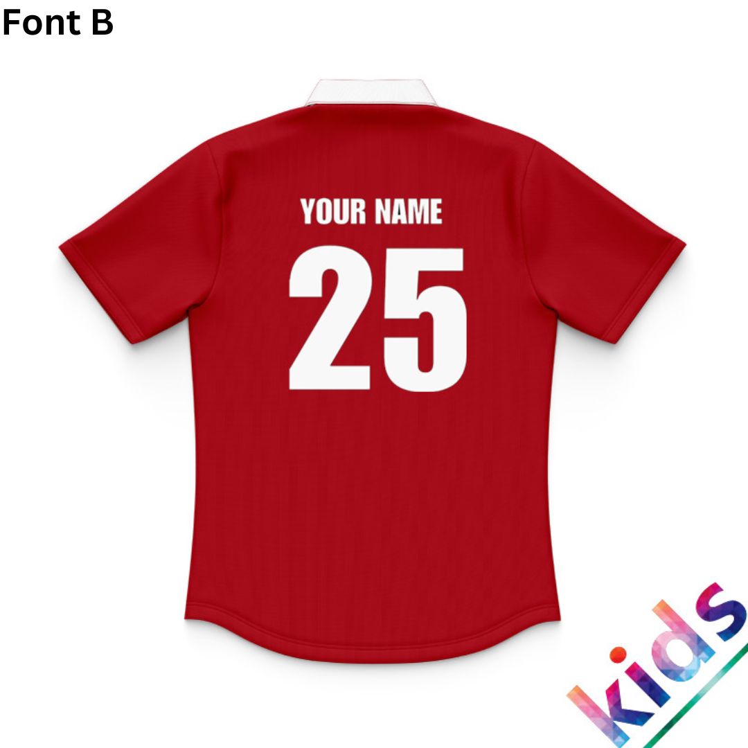 British & Irish Lions 2025 Kids Polo Shirt