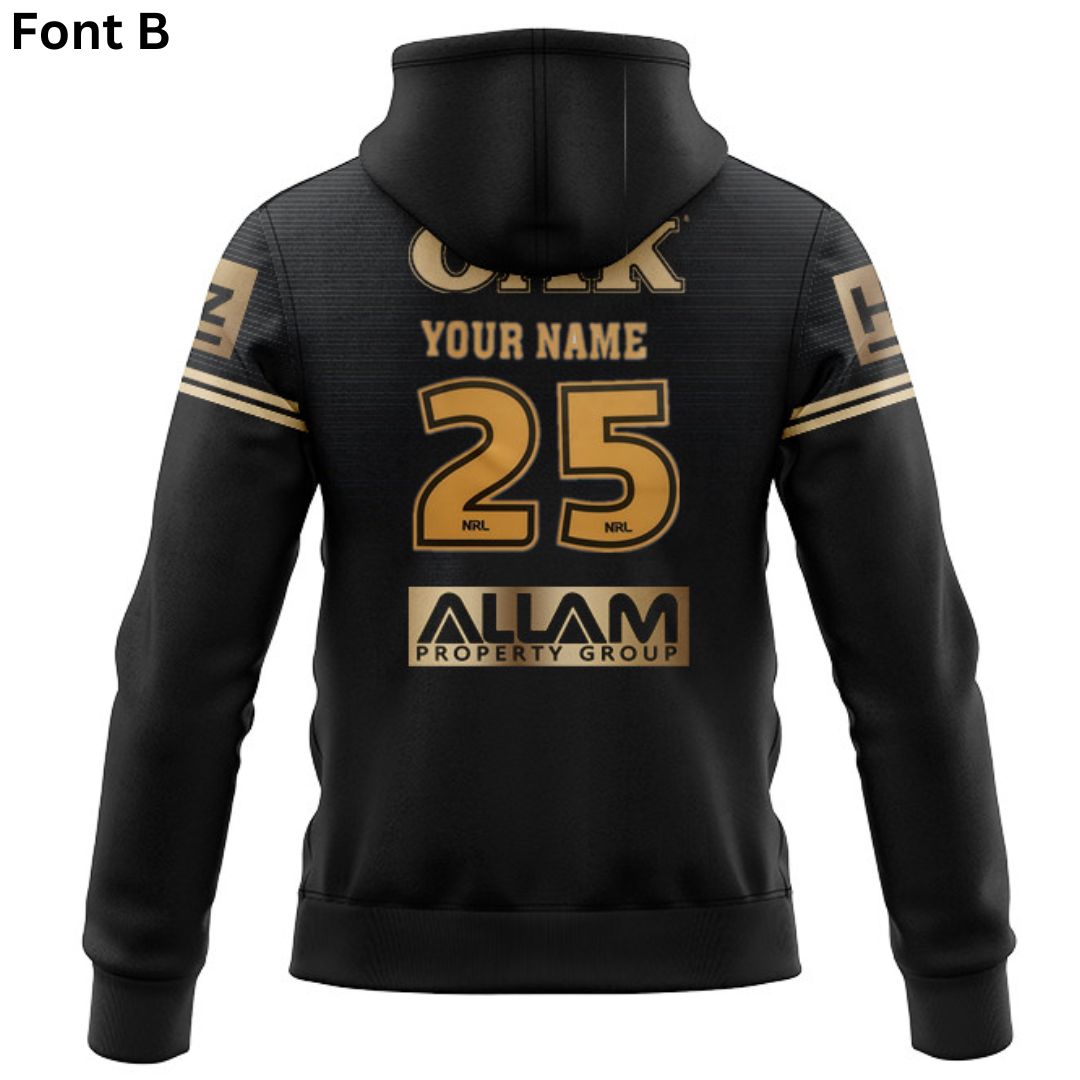 Penrith Panthers 2025 Alternate Hoodie With Zipper