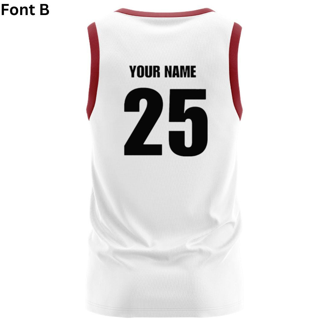 British & Irish Lions 2025 White Training Singlet
