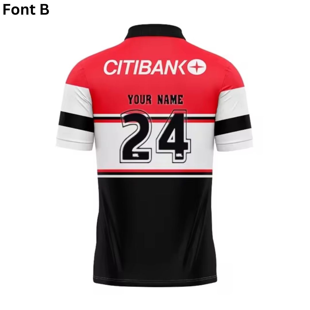 North Sydney Bears 1994 Retro Polo Shirt