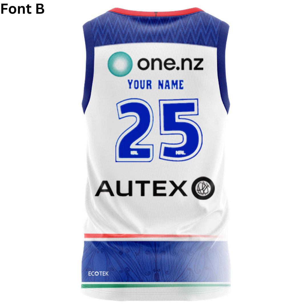 New Zealand Warriors 2025 Away Singlet