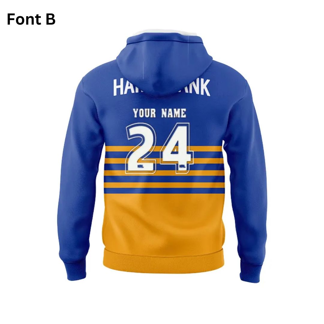Parramatta Eels 1980's Kids Retro Home Hoodie