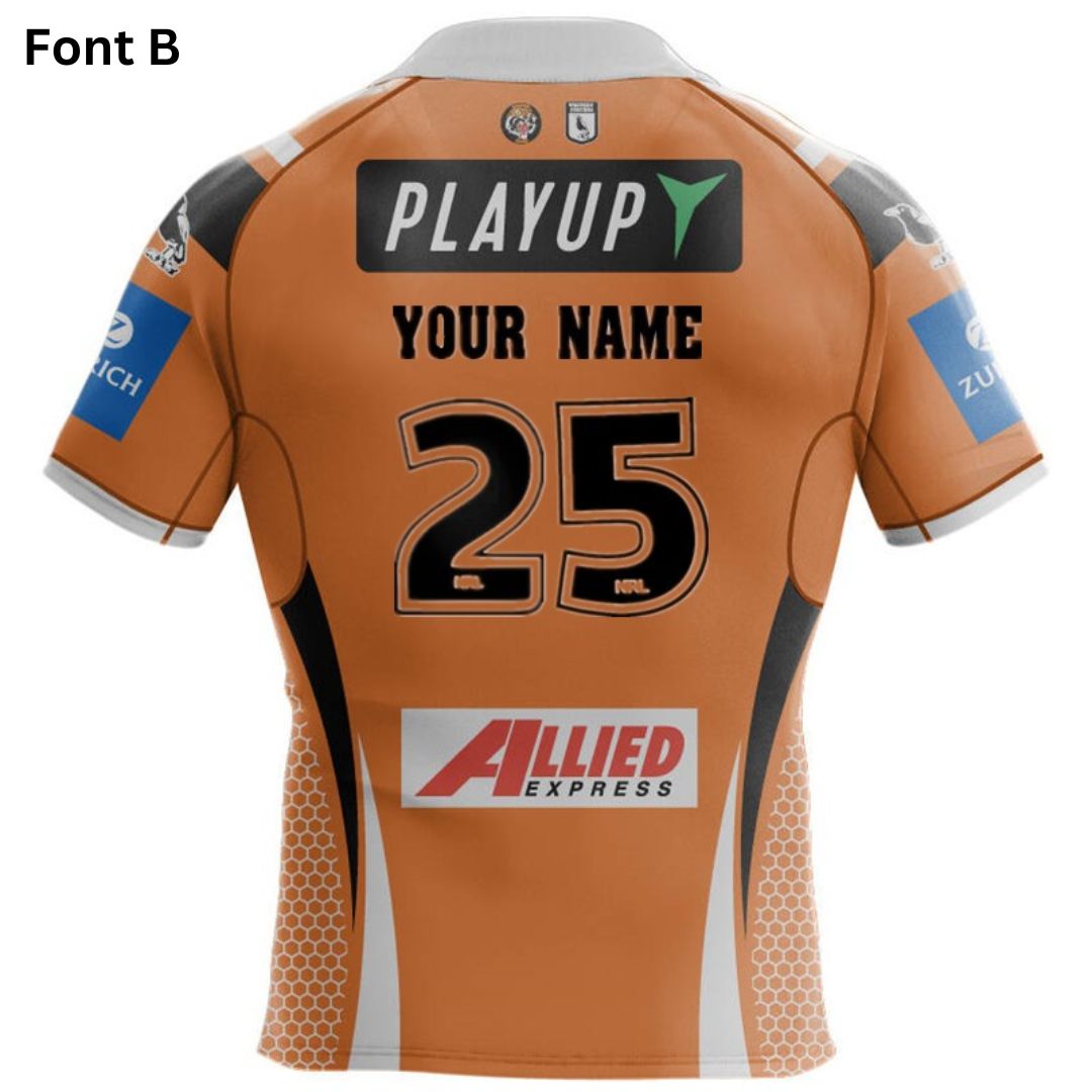 Wests Tigers 2025 Away Jersey
