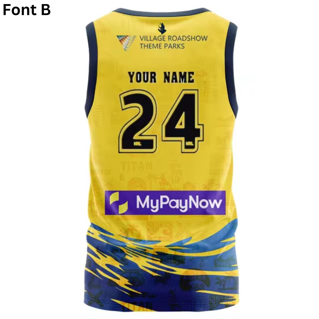 Gold Coast Titans 2024 City Singlet