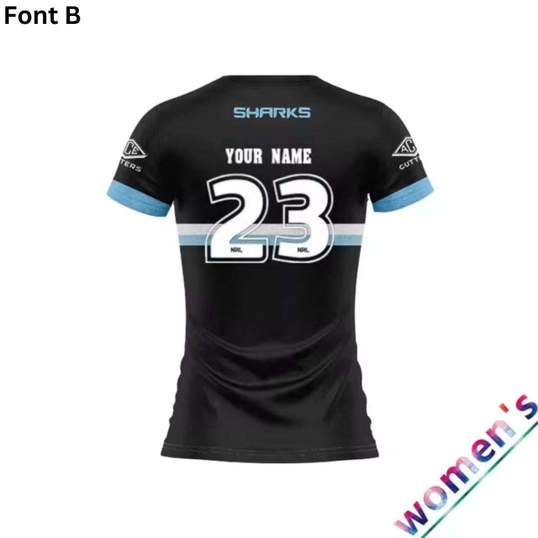 Cronulla Sutherland Sharks 2023 Women's Training Shirt