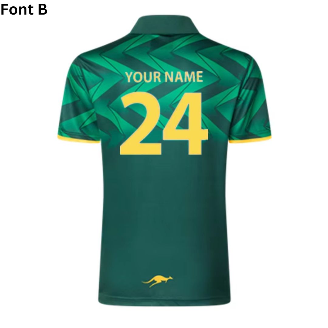 Australia Kangaroos 2024 Media Polo Shirt
