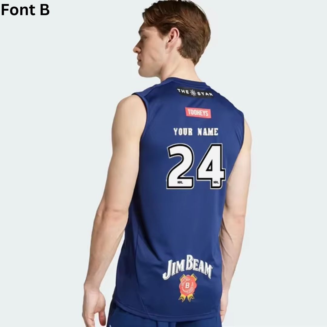 NSW Blues State Of Origin 2025 Training Singlet