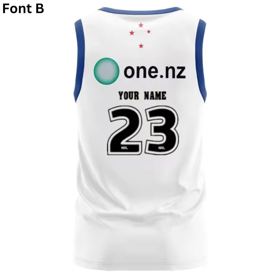 2023 New Zealand Warriors Away Singlet