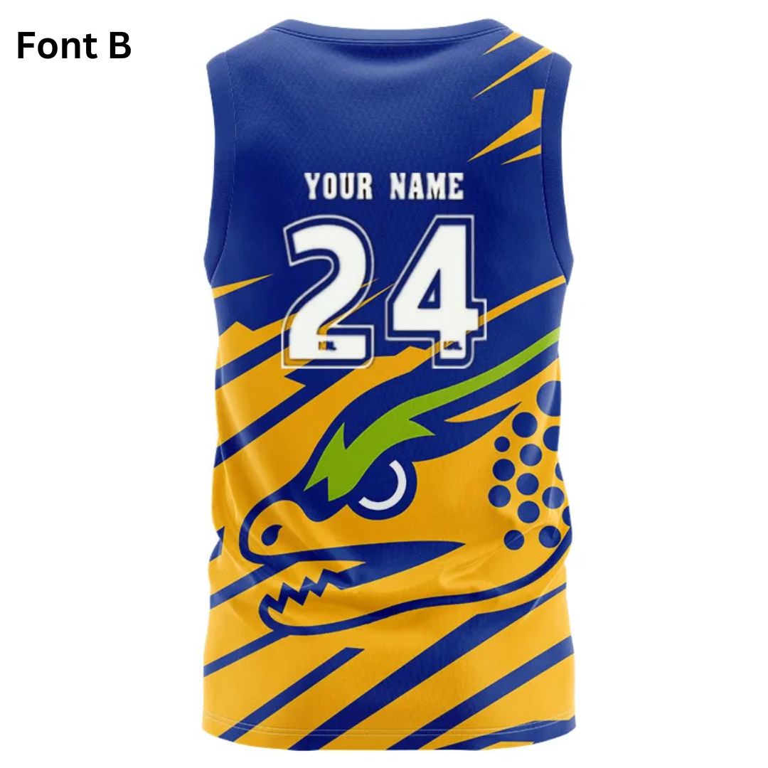 Parramatta Eels 2024 Ignition Fishing Singlet