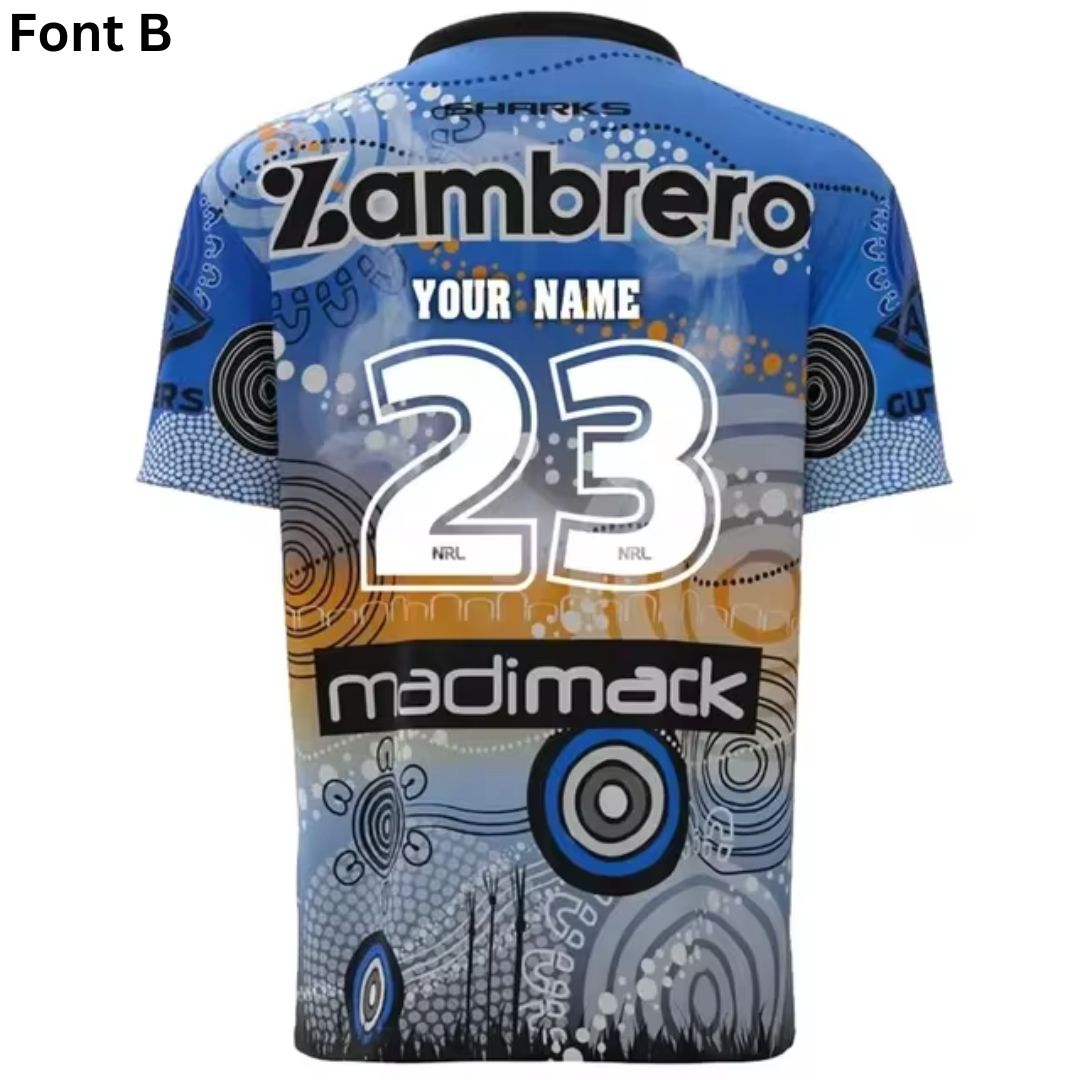 2023 Cronulla Sutherland Sharks Indigenous Jersey