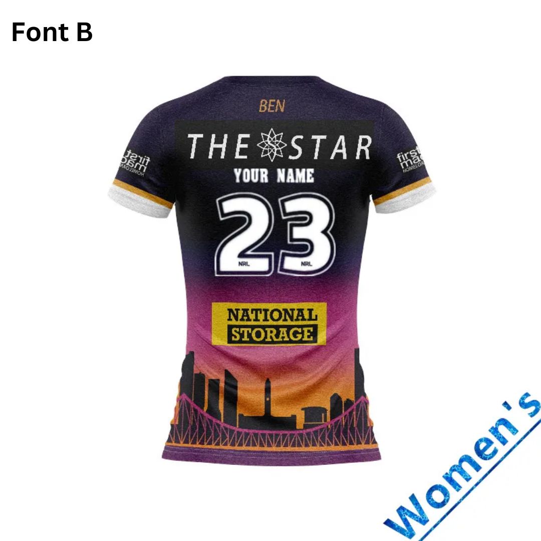 Brisbane Broncos 2023 Women's City Shirt