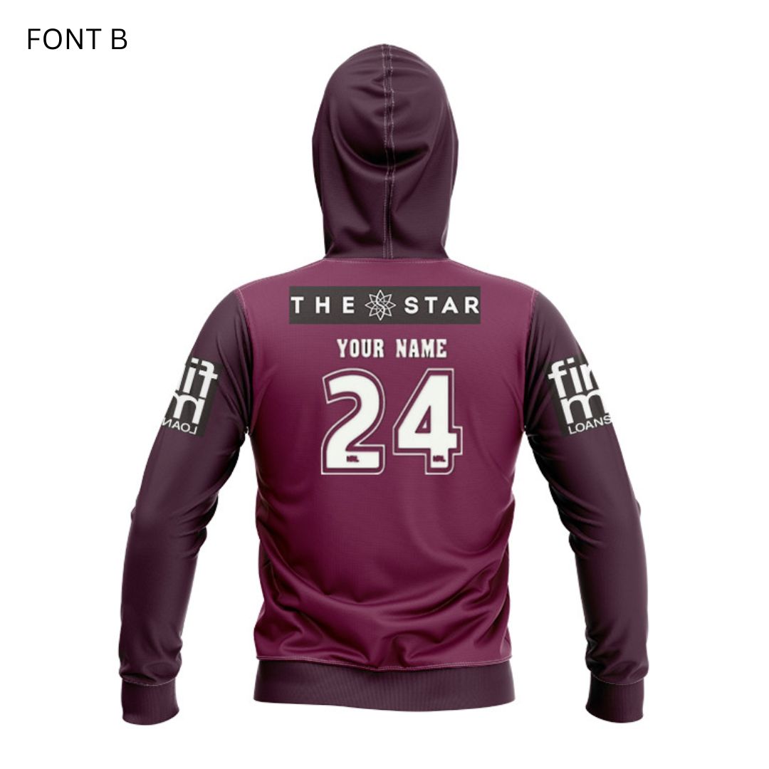 Brisbane Broncos 2024 Training Hoodie