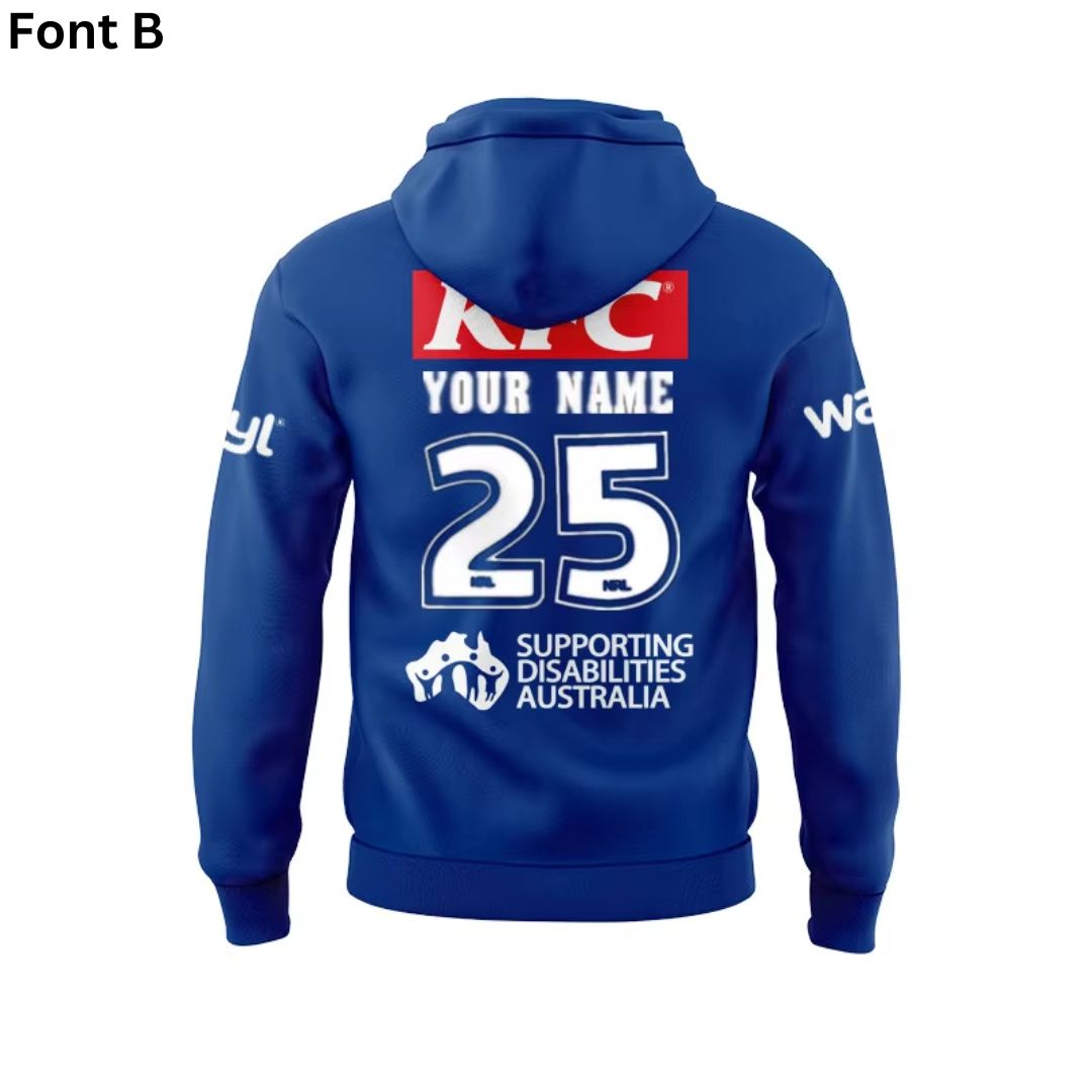 Canterbury Bankstown Bulldogs 2025 Away Hoodie