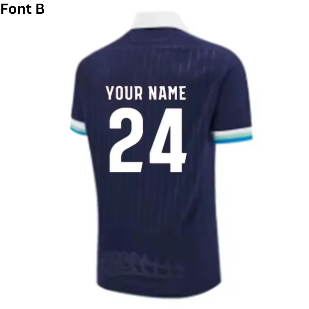 Scotland 2025 Rugby Home Jersey
